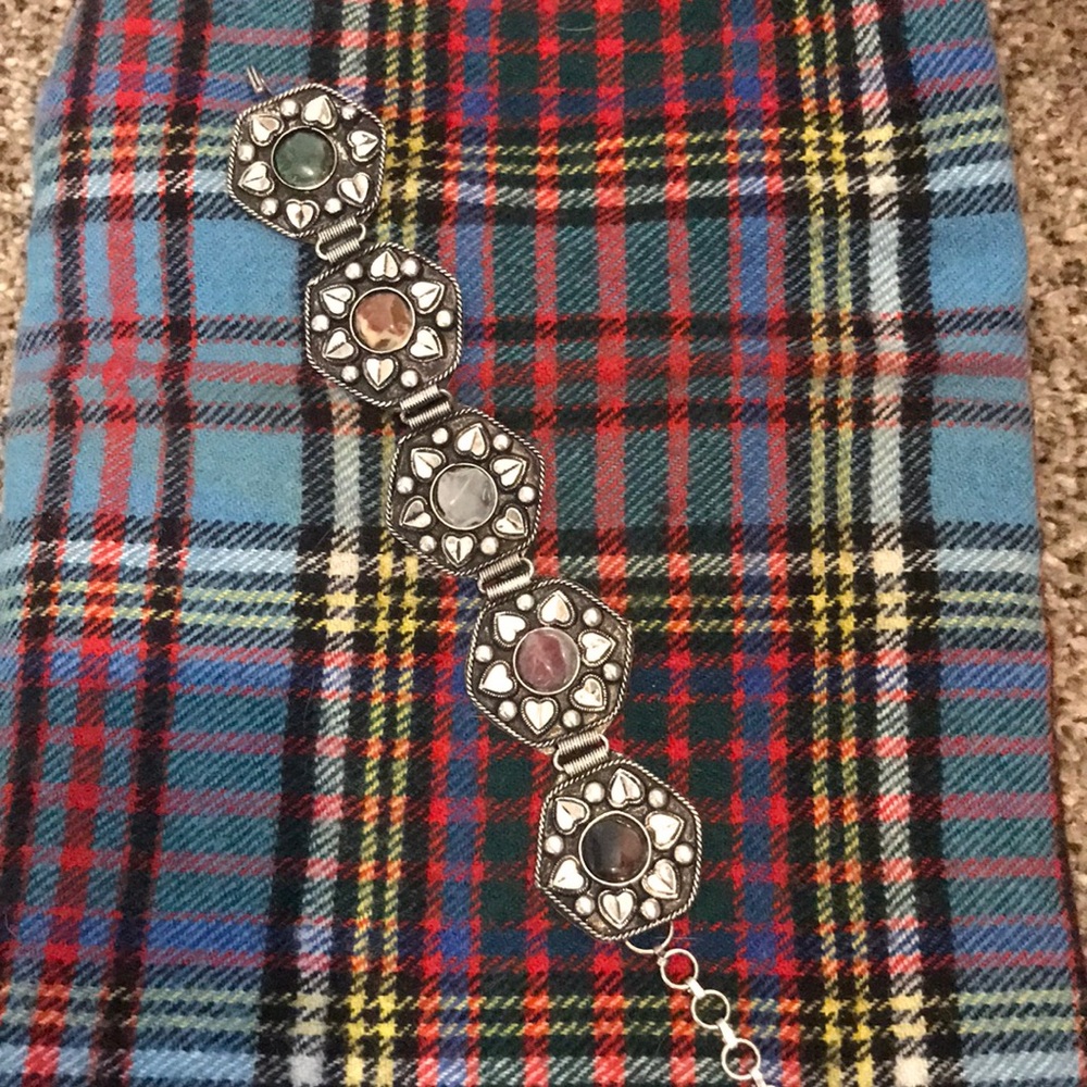 Silver bracelet from India